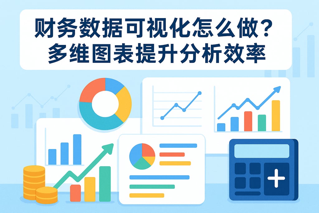 财务数据可视化怎么做？多维图表提升分析效率