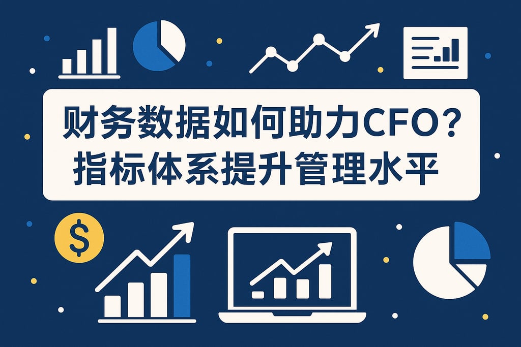 财务数据如何助力CFO？指标体系提升管理水平