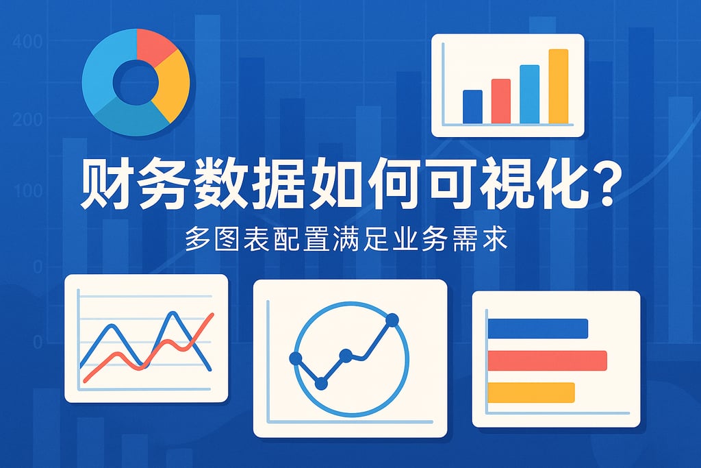 财务数据如何可视化？多图表配置满足业务需求