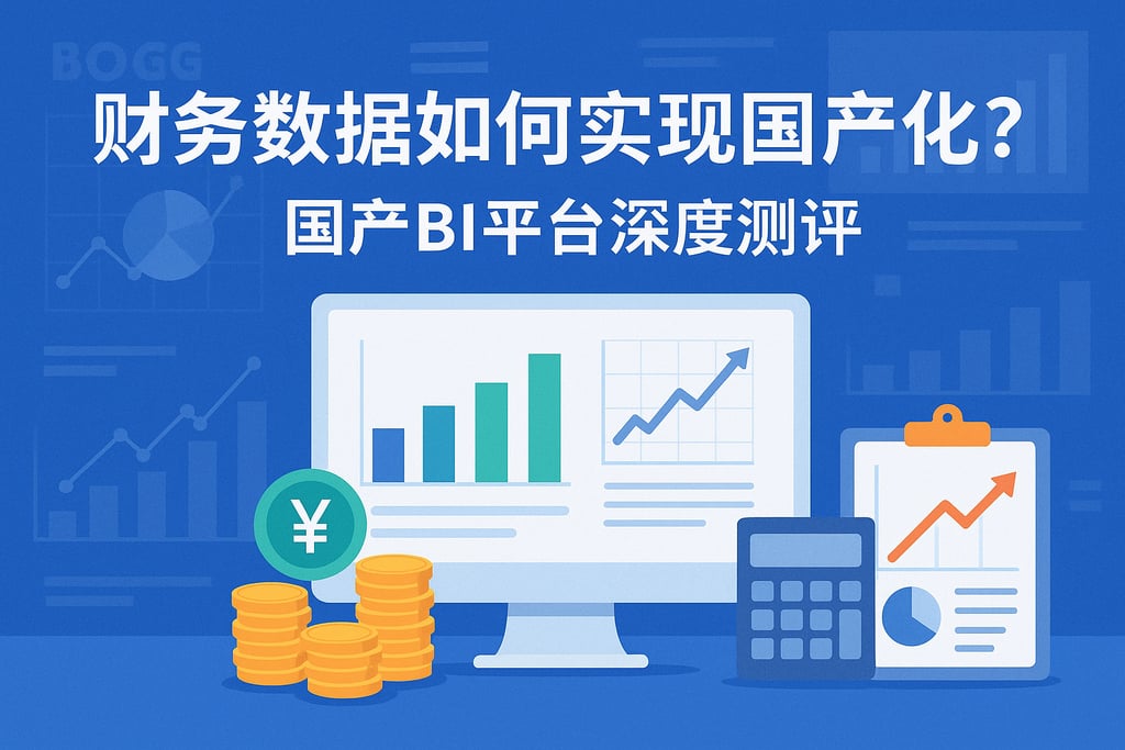 财务数据如何实现国产化？国产BI平台深度测评