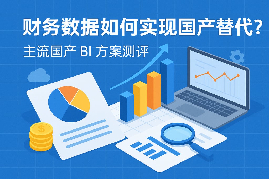 财务数据如何实现国产替代？主流国产BI方案测评