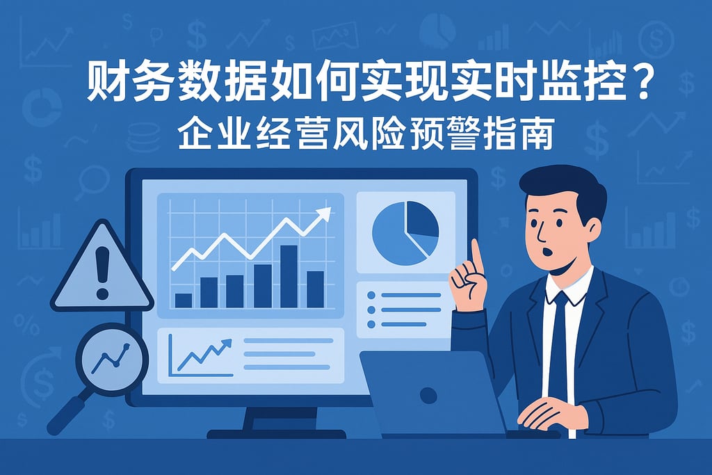 财务数据如何实现实时监控？企业经营风险预警指南