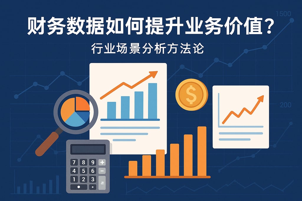 财务数据如何提升业务价值？行业场景分析方法论