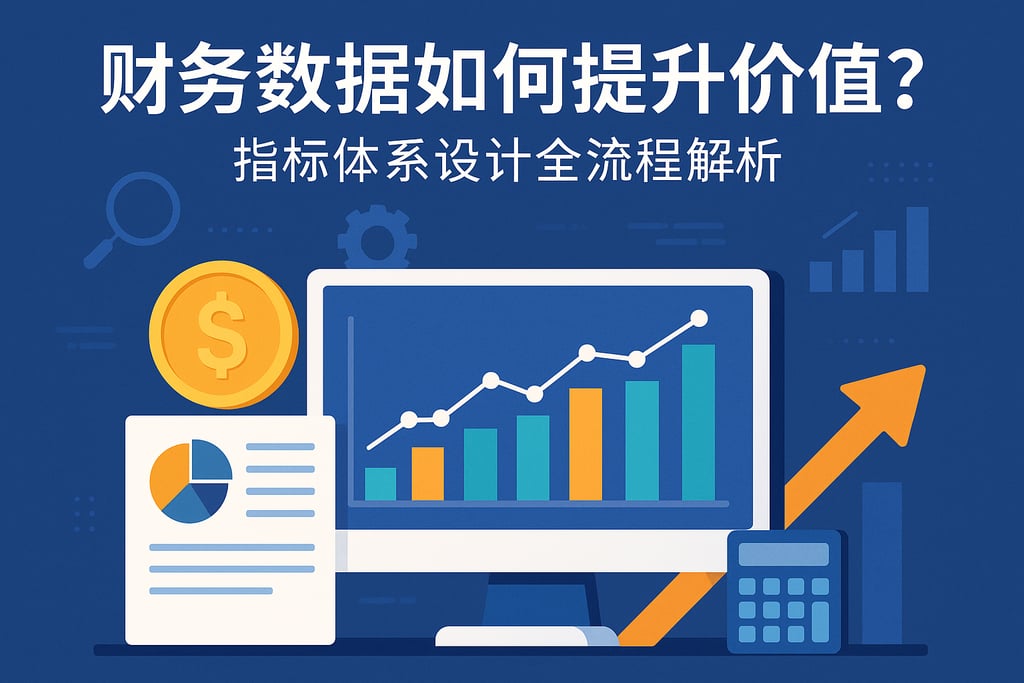 财务数据如何提升价值？指标体系设计全流程解析