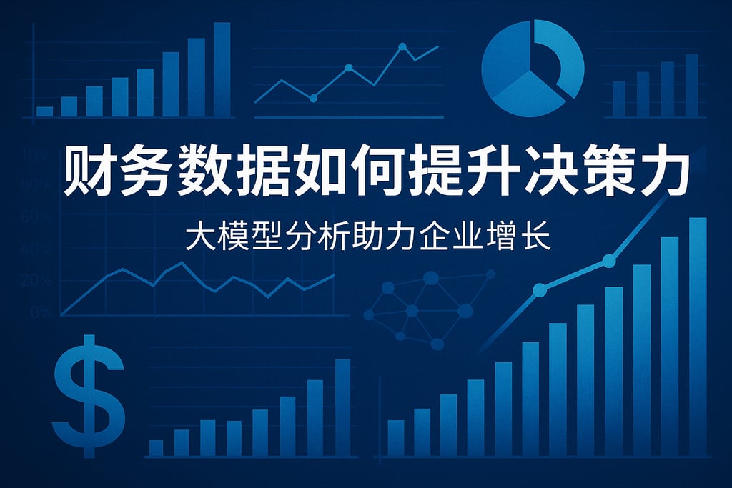 财务数据如何提升决策力？大模型分析助力企业增长