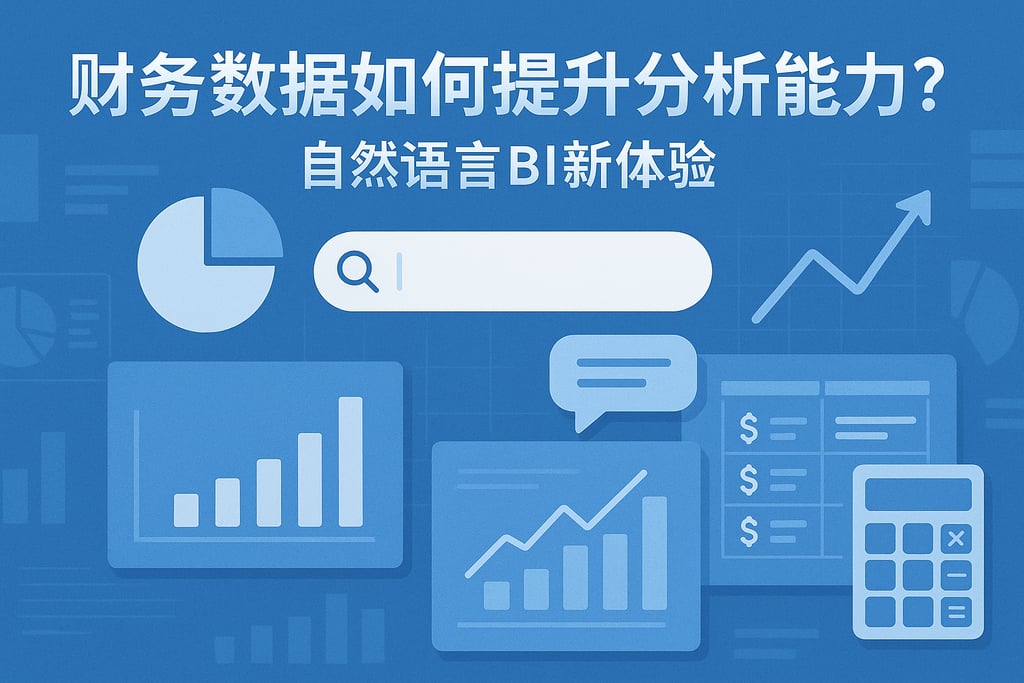 财务数据如何提升分析能力？自然语言BI新体验