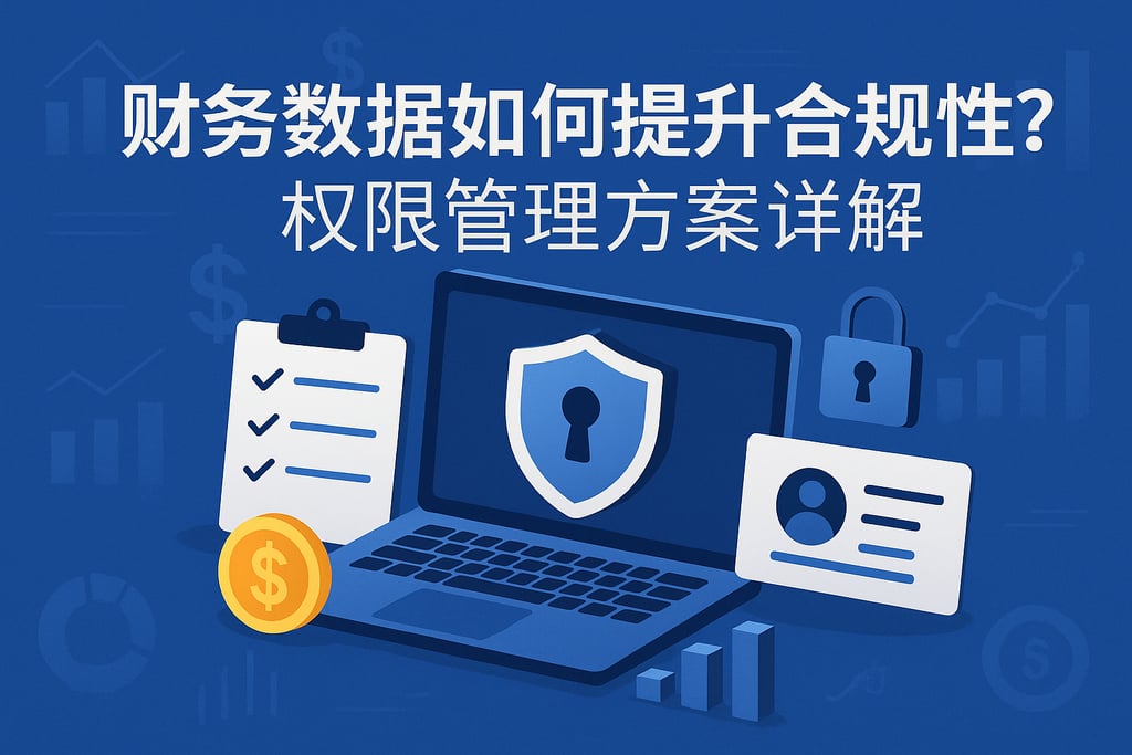 财务数据如何提升合规性？权限管理方案详解