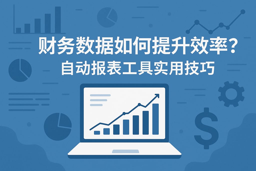 财务数据如何提升效率？自动报表工具实用技巧