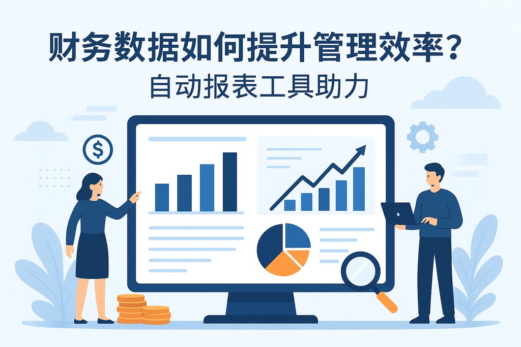 财务数据如何提升管理效率？自动报表工具助力