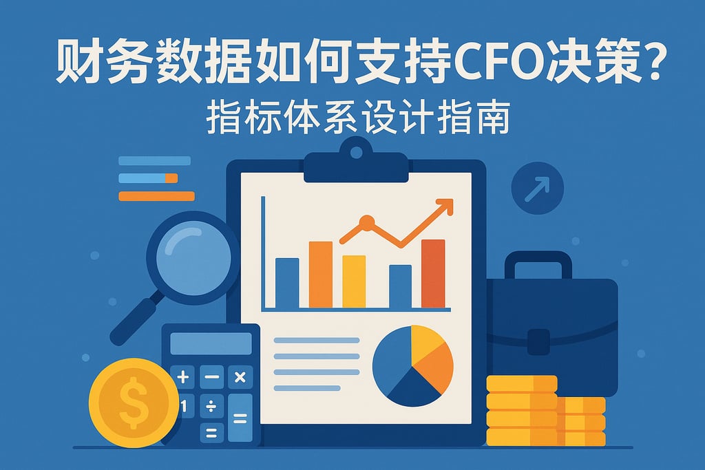 财务数据如何支持CFO决策？指标体系设计指南