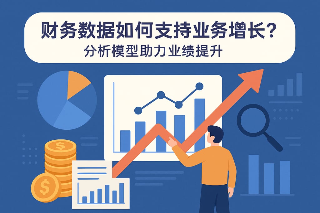 财务数据如何支持业务增长？分析模型助力业绩提升