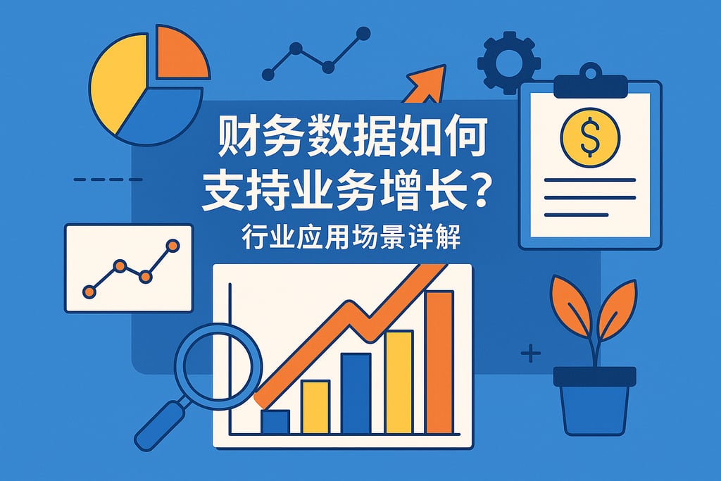 财务数据如何支持业务增长？行业应用场景详解
