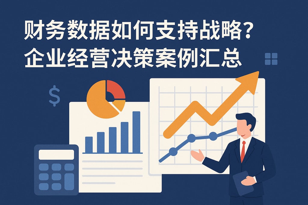 财务数据如何支持战略？企业经营决策案例汇总