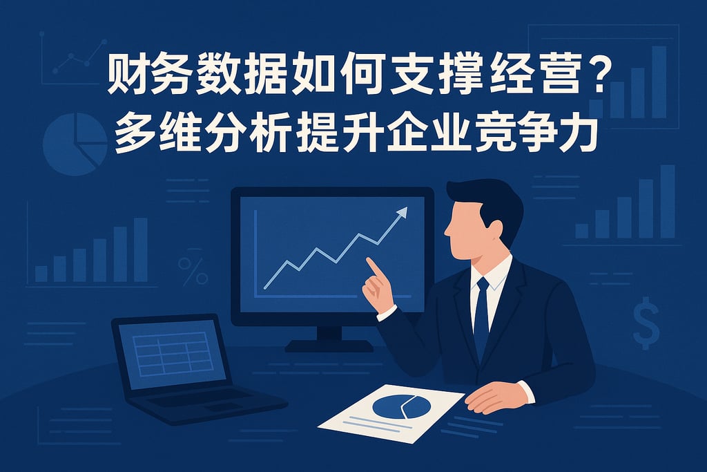 财务数据如何支撑经营？多维分析提升企业竞争力