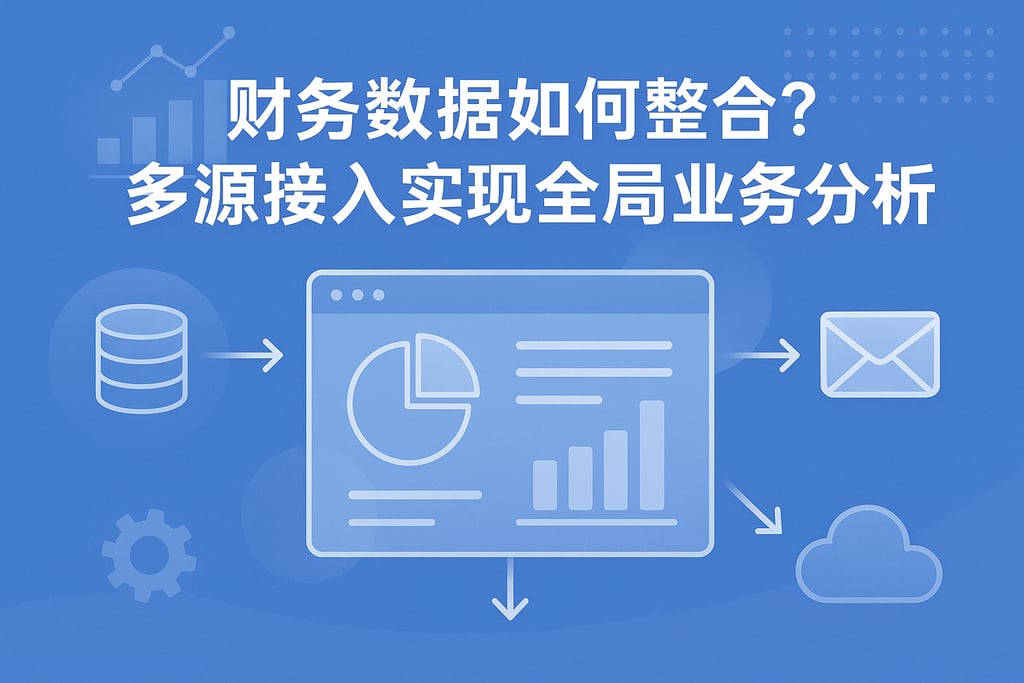 财务数据如何整合？多源接入实现全局业务分析