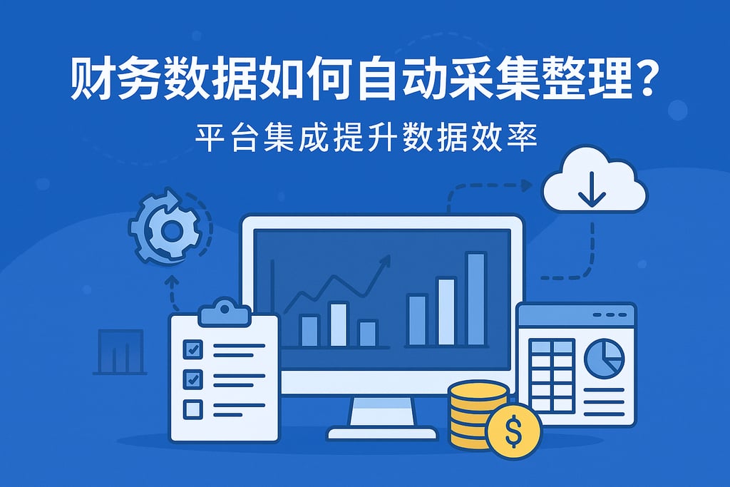 财务数据如何自动采集整理？平台集成提升数据效率