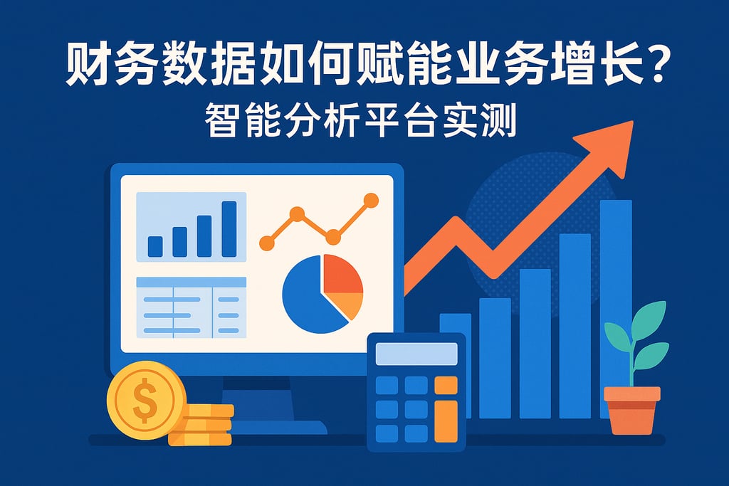 财务数据如何赋能业务增长？智能分析平台实测