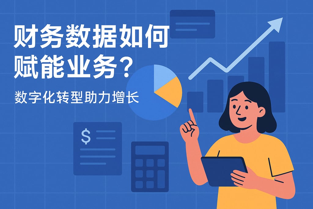 财务数据如何赋能业务？数字化转型助力增长