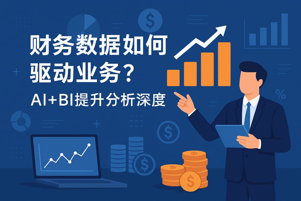 财务数据如何驱动业务？AI+BI提升分析深度