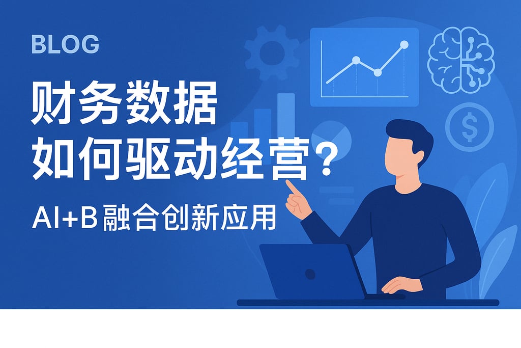 财务数据如何驱动经营？AI+BI融合创新应用