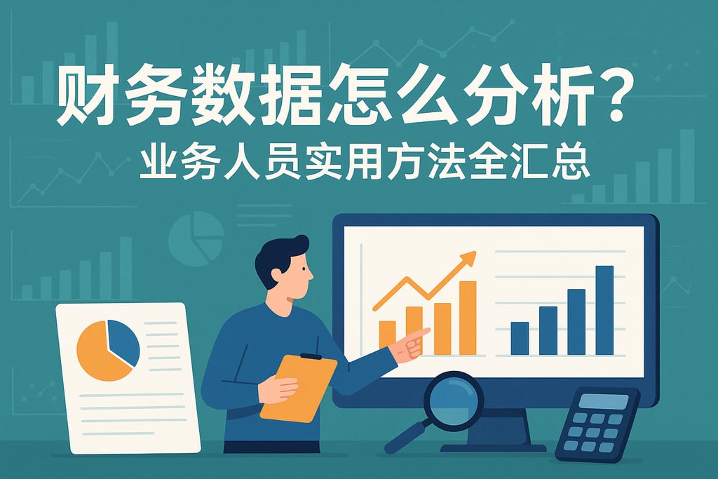 财务数据怎么分析？业务人员实用方法全汇总