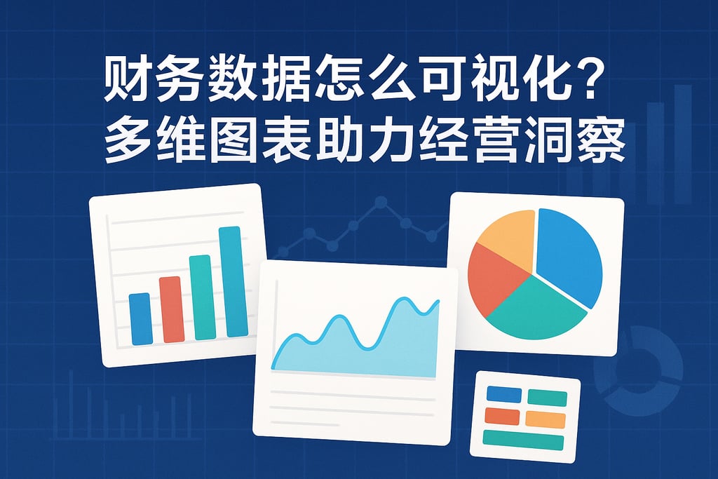 财务数据怎么可视化？多维图表助力经营洞察