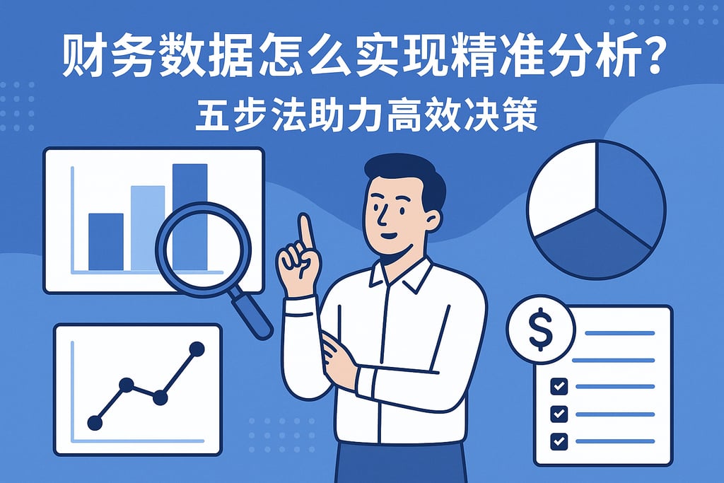 财务数据怎么实现精准分析？五步法助力高效决策