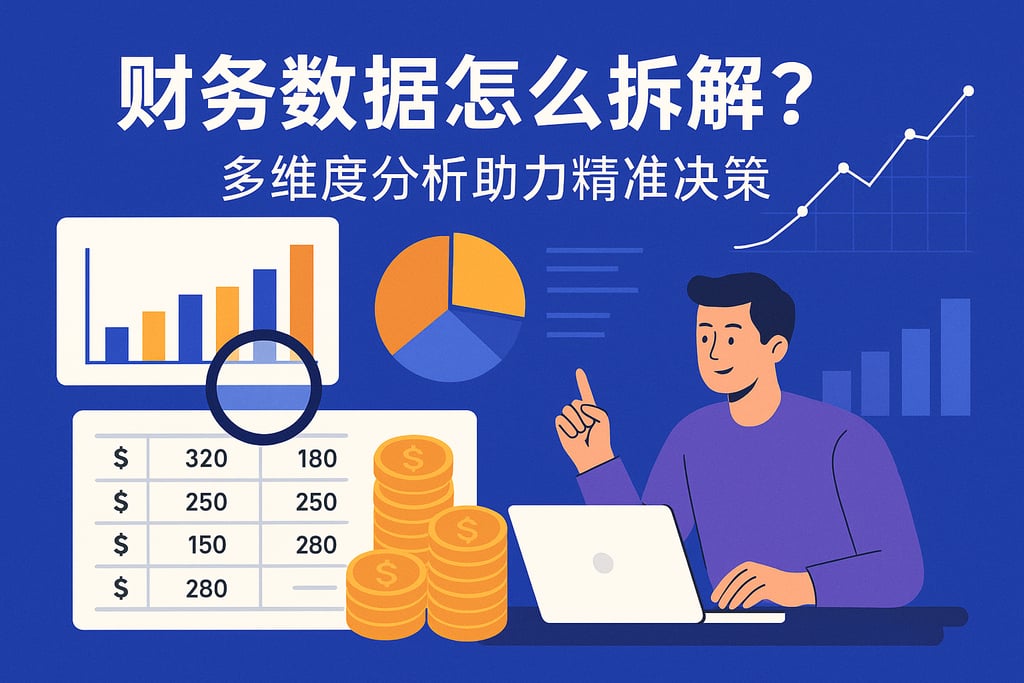 财务数据怎么拆解？多维度分析助力精准决策