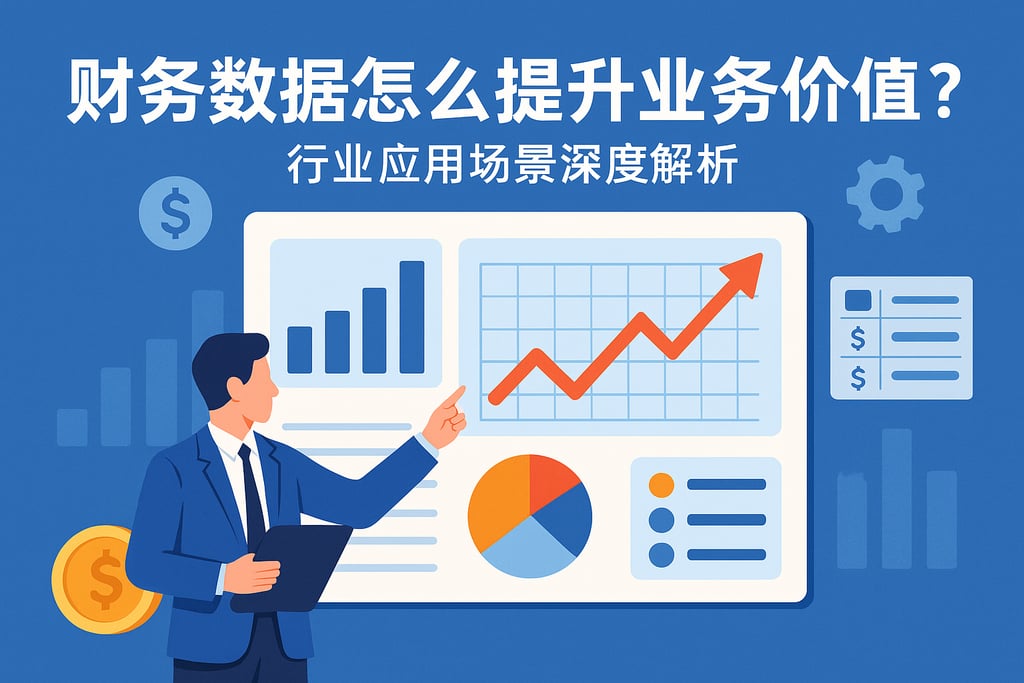 财务数据怎么提升业务价值？行业应用场景深度解析