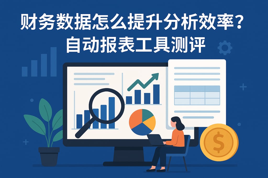 财务数据怎么提升分析效率？自动报表工具测评