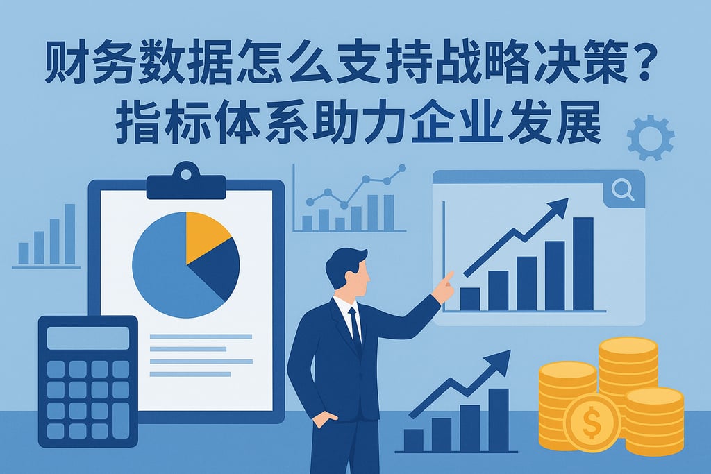 财务数据怎么支持战略决策？指标体系助力企业发展
