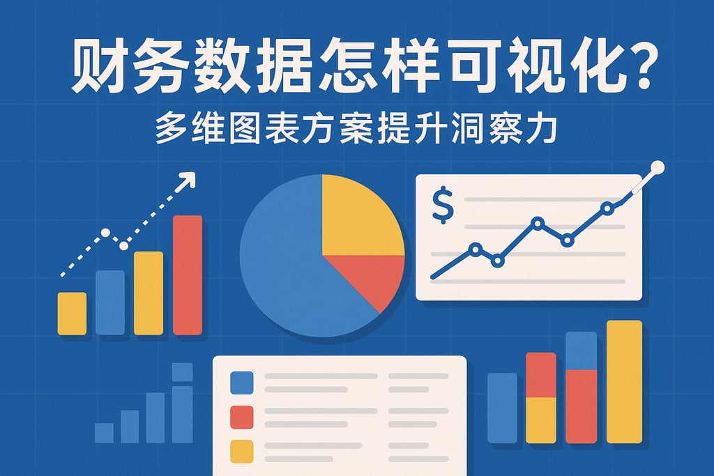 财务数据怎样可视化？多维图表方案提升洞察力