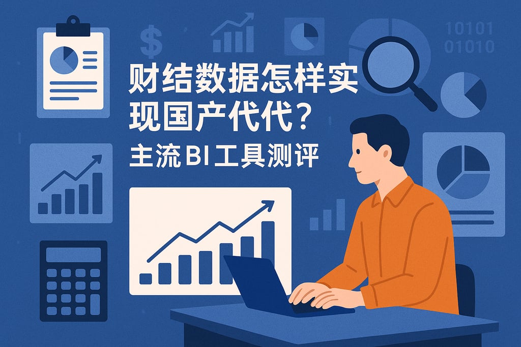 财务数据怎样实现国产化替代？主流BI工具测评