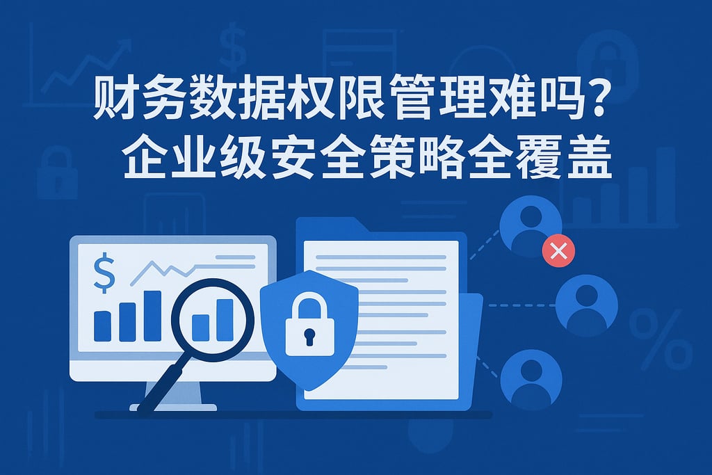 财务数据权限管理难吗？企业级安全策略全覆盖