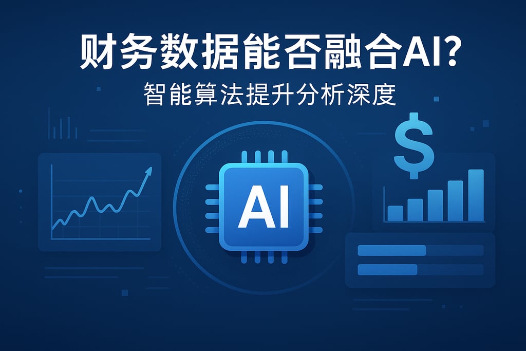 财务数据能否融合AI？智能算法提升分析深度