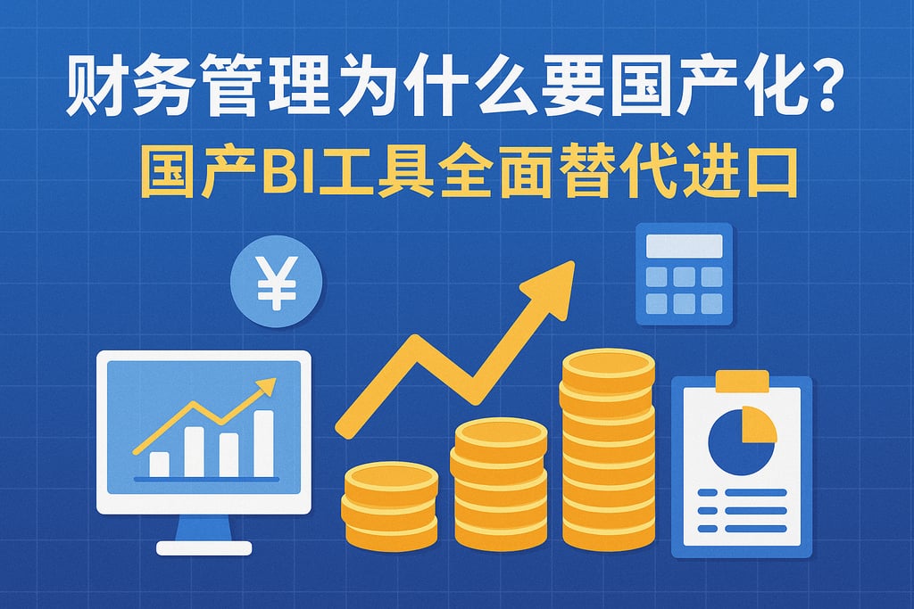 财务管理为什么要国产化？国产BI工具全面替代进口