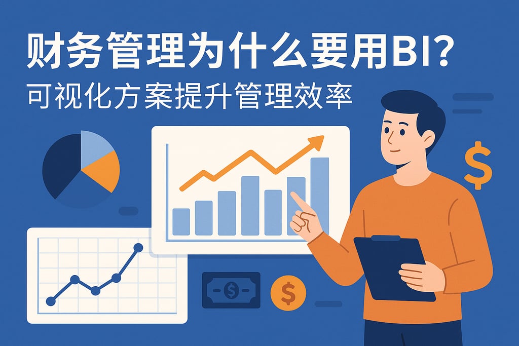 财务管理为什么要用BI？可视化方案提升管理效率