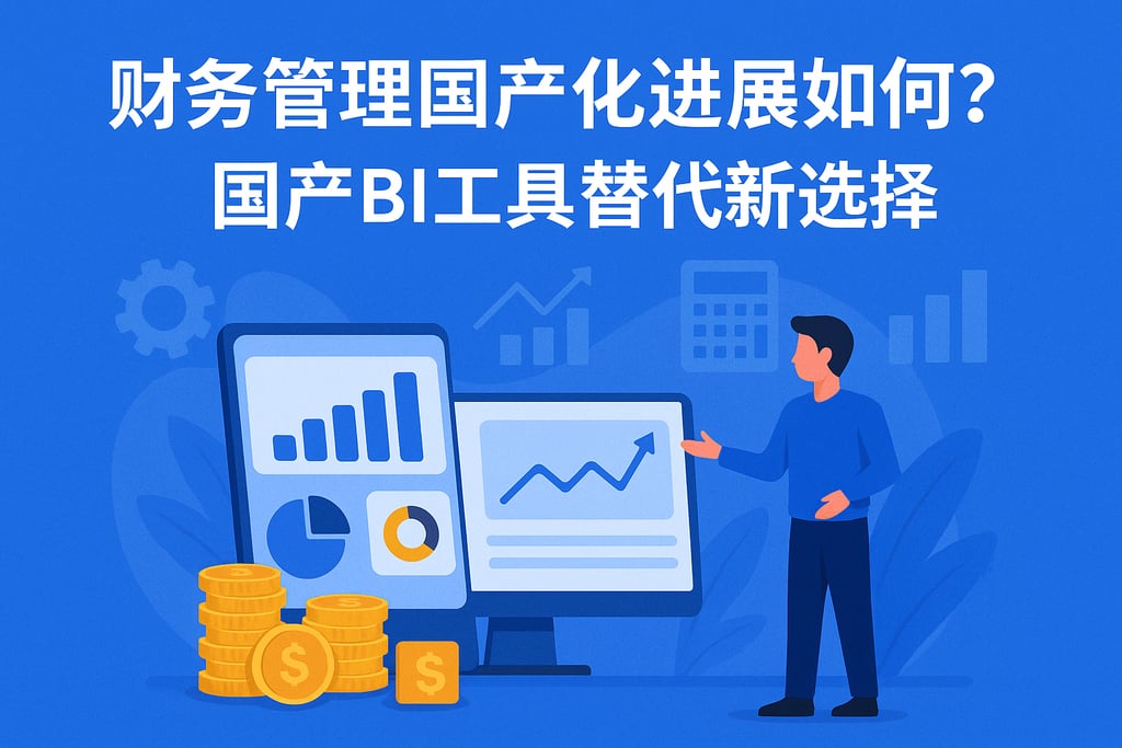财务管理国产化进展如何？国产BI工具替代新选择