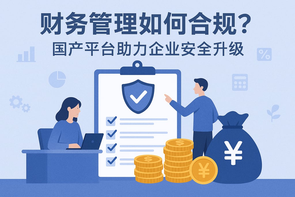 财务管理如何合规？国产平台助力企业安全升级