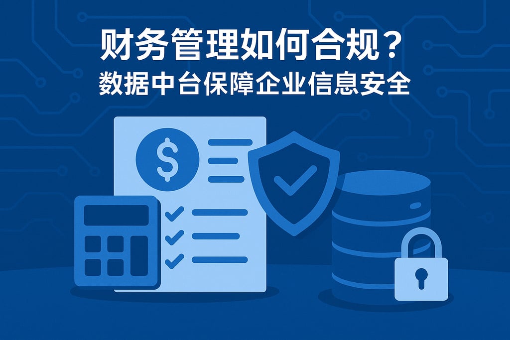 财务管理如何合规？数据中台保障企业信息安全