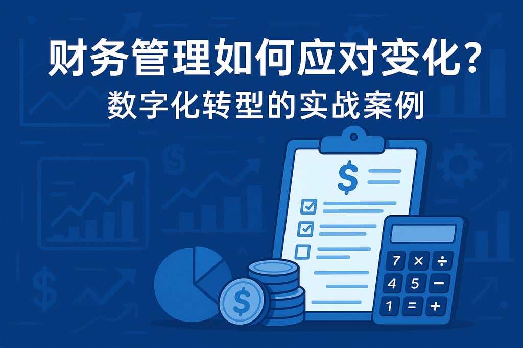 财务管理如何应对变化？数字化转型的实战案例