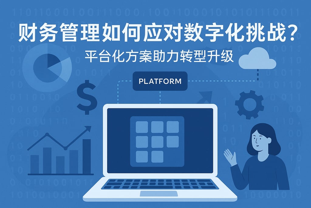 财务管理如何应对数字化挑战？平台化方案助力转型升级