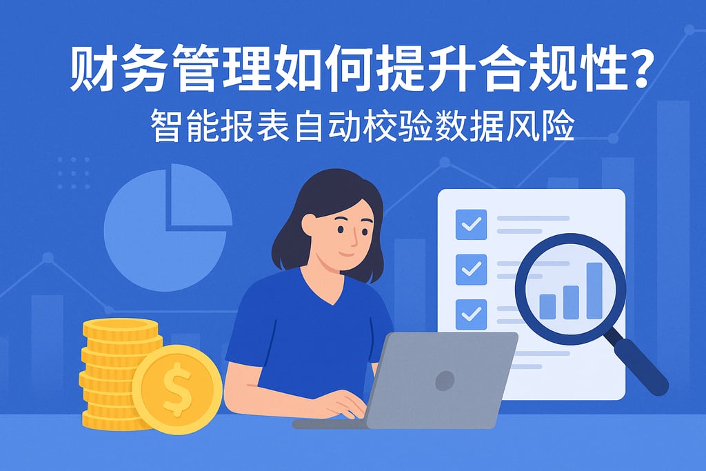 财务管理如何提升合规性？智能报表自动校验数据风险