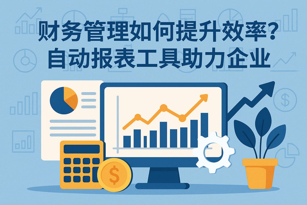 财务管理如何提升效率？自动报表工具助力企业