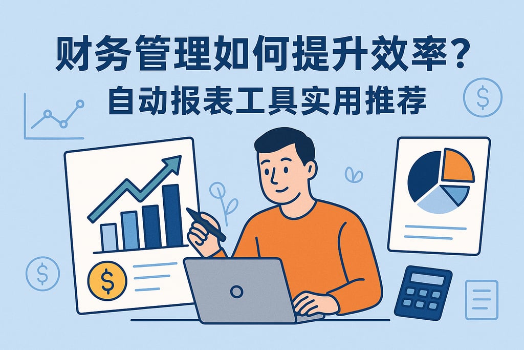 财务管理如何提升效率？自动报表工具实用推荐