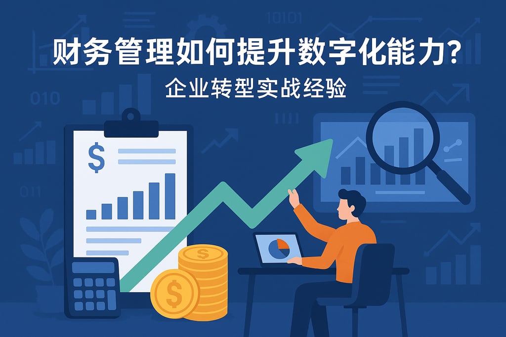 财务管理如何提升数字化能力？企业转型实战经验