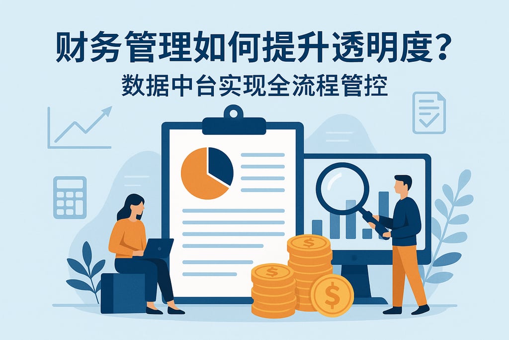 财务管理如何提升透明度？数据中台实现全流程管控
