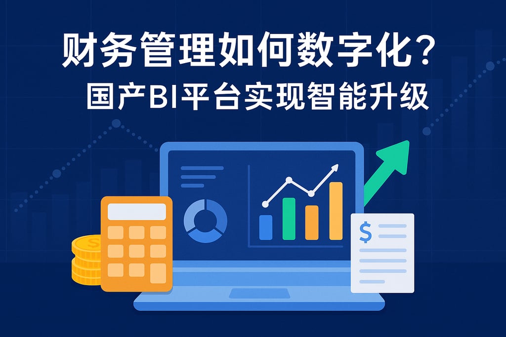 财务管理如何数字化？国产BI平台实现智能升级