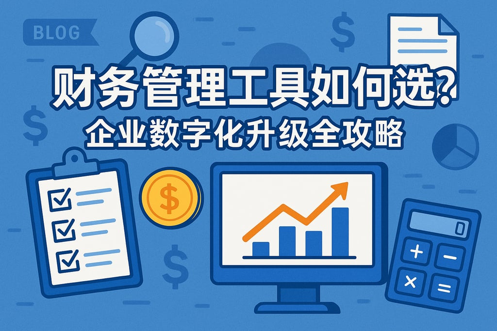 财务管理工具如何选型？企业数字化升级全攻略