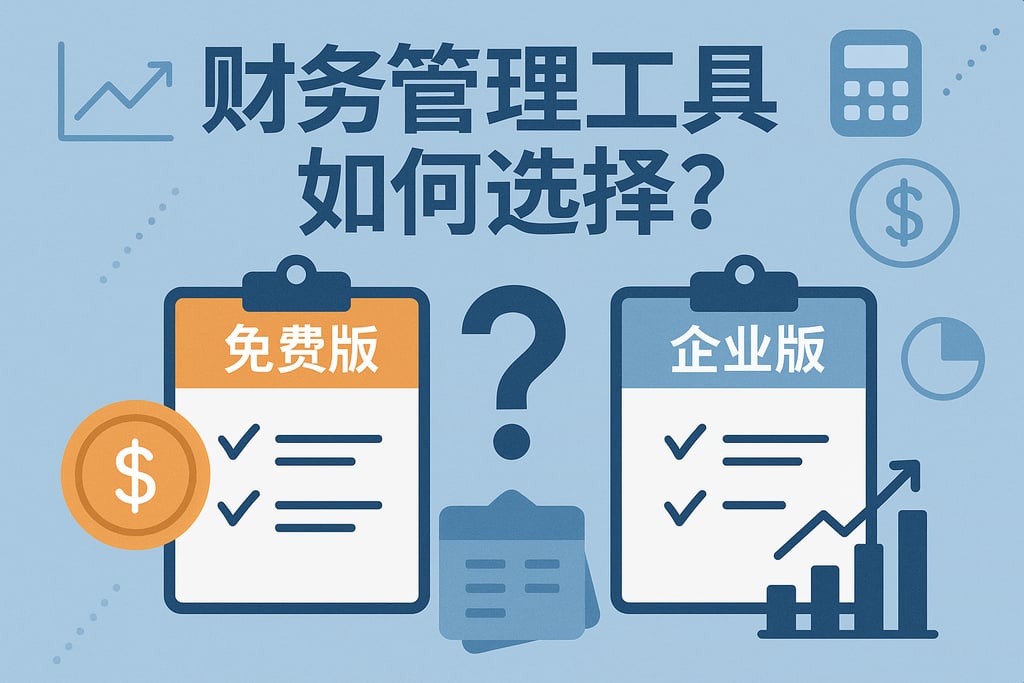 财务管理工具如何选择？免费版与企业版对比